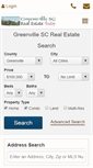 Mobile Screenshot of greenvillescrealestatetoday.com